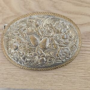 Silver Creek Collections Two Nuts Belt Buckle Mens